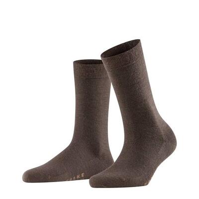 Softmerino damessokken – brown – 37-38
