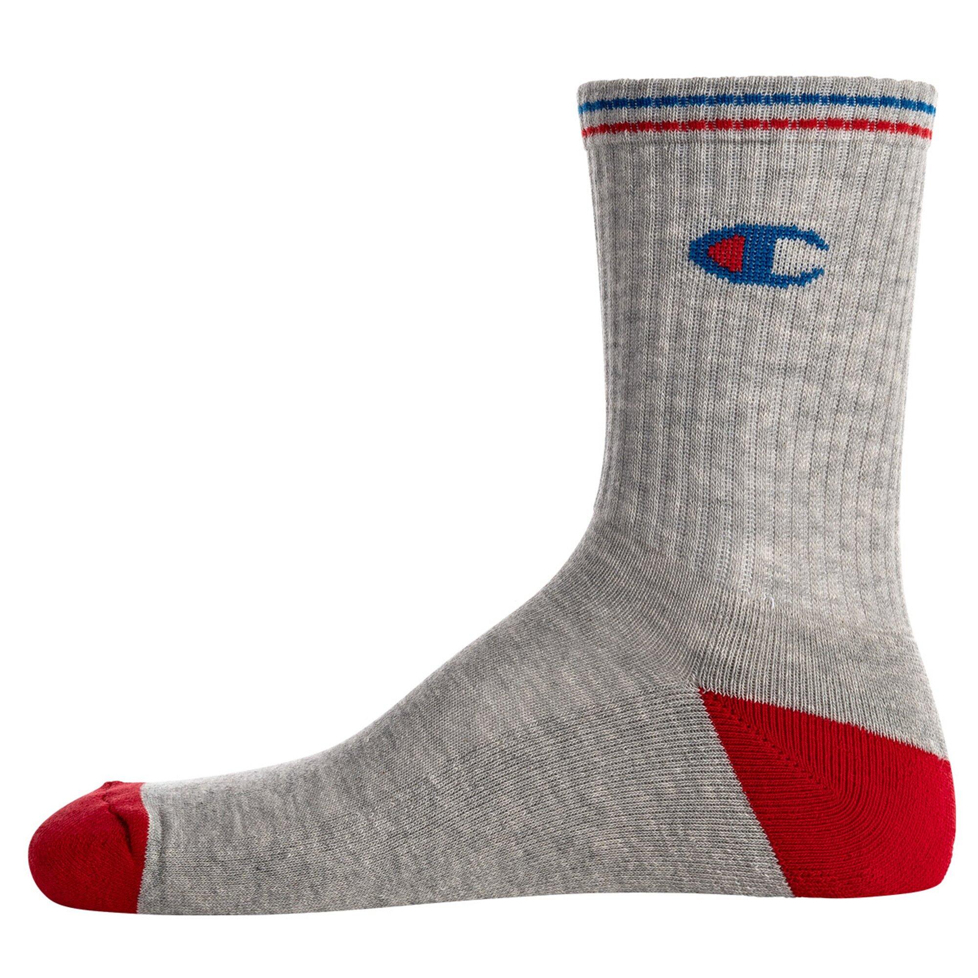 3 Paar Champion Crew Socken Gr. 35 - 46 Unisex Tennissocken C20013 7/7