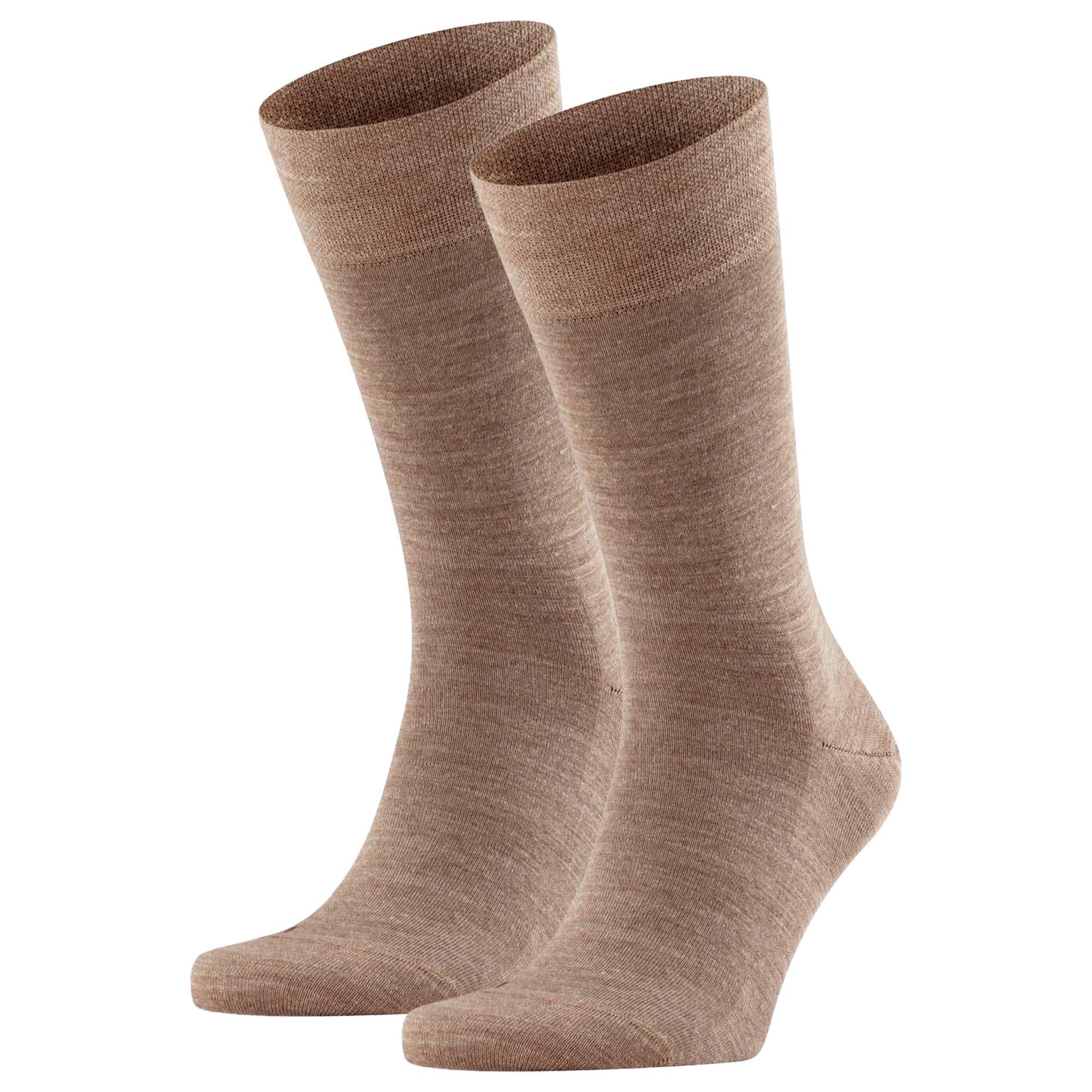 FALKE Socken Herren 2er Pack Bequem sitzend