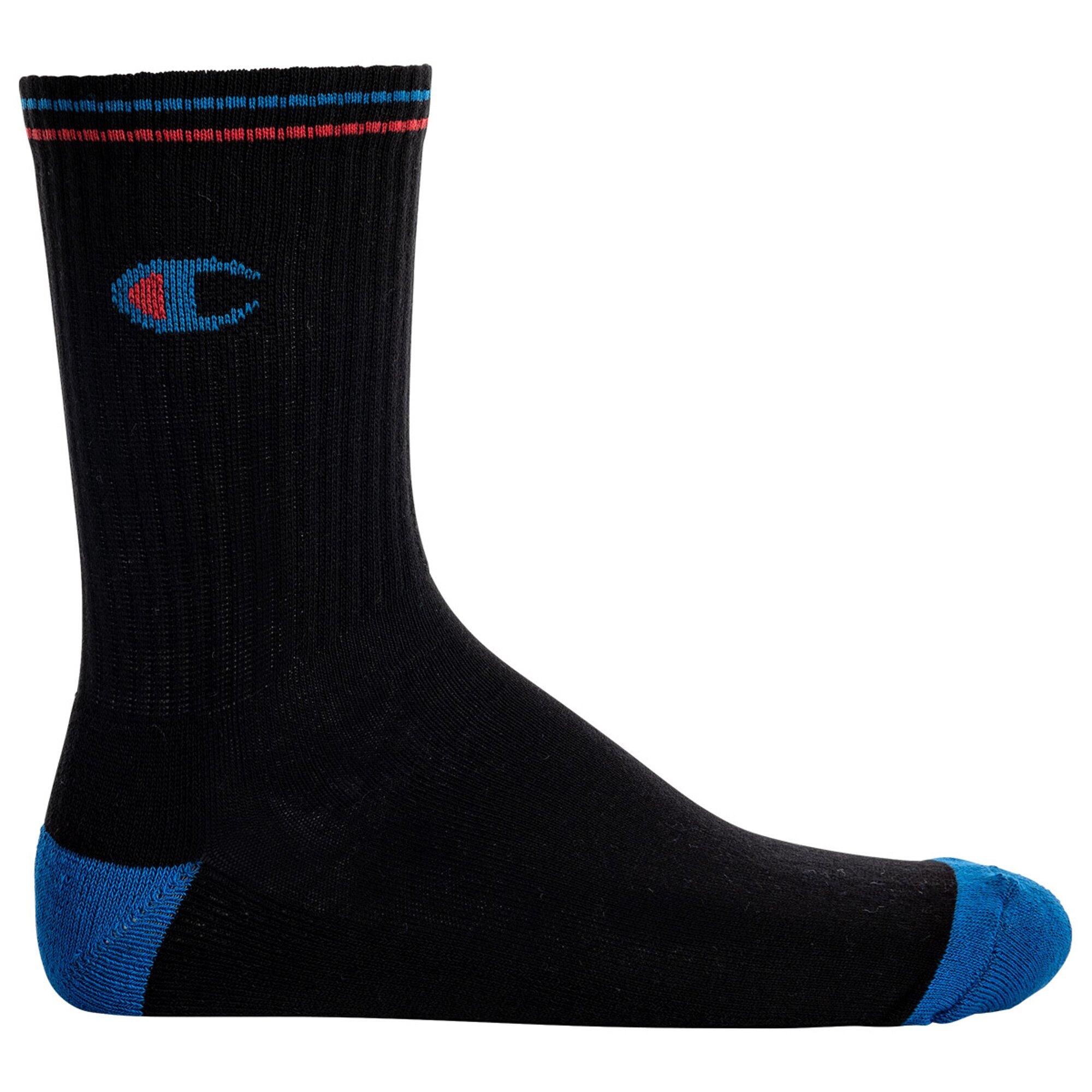 3 Paar Champion Crew Socken Gr. 35 - 46 Unisex Tennissocken C20013 4/7
