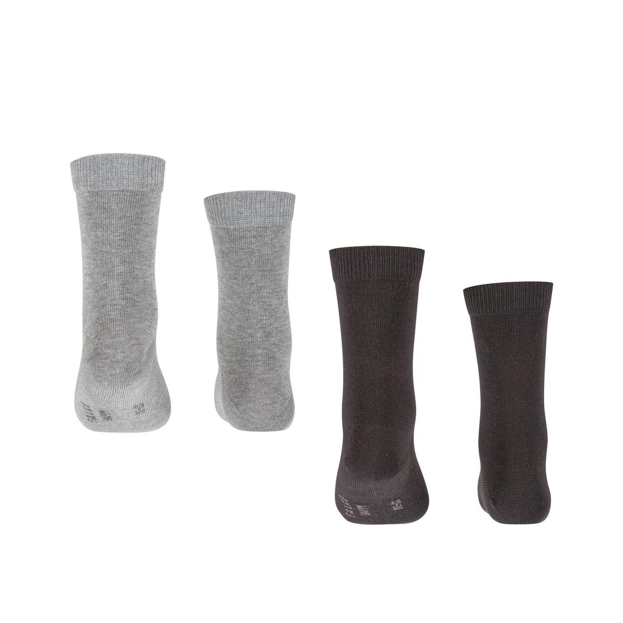 Socken Unisex 2er Pack-FALKE Happy 2P SO 3/5