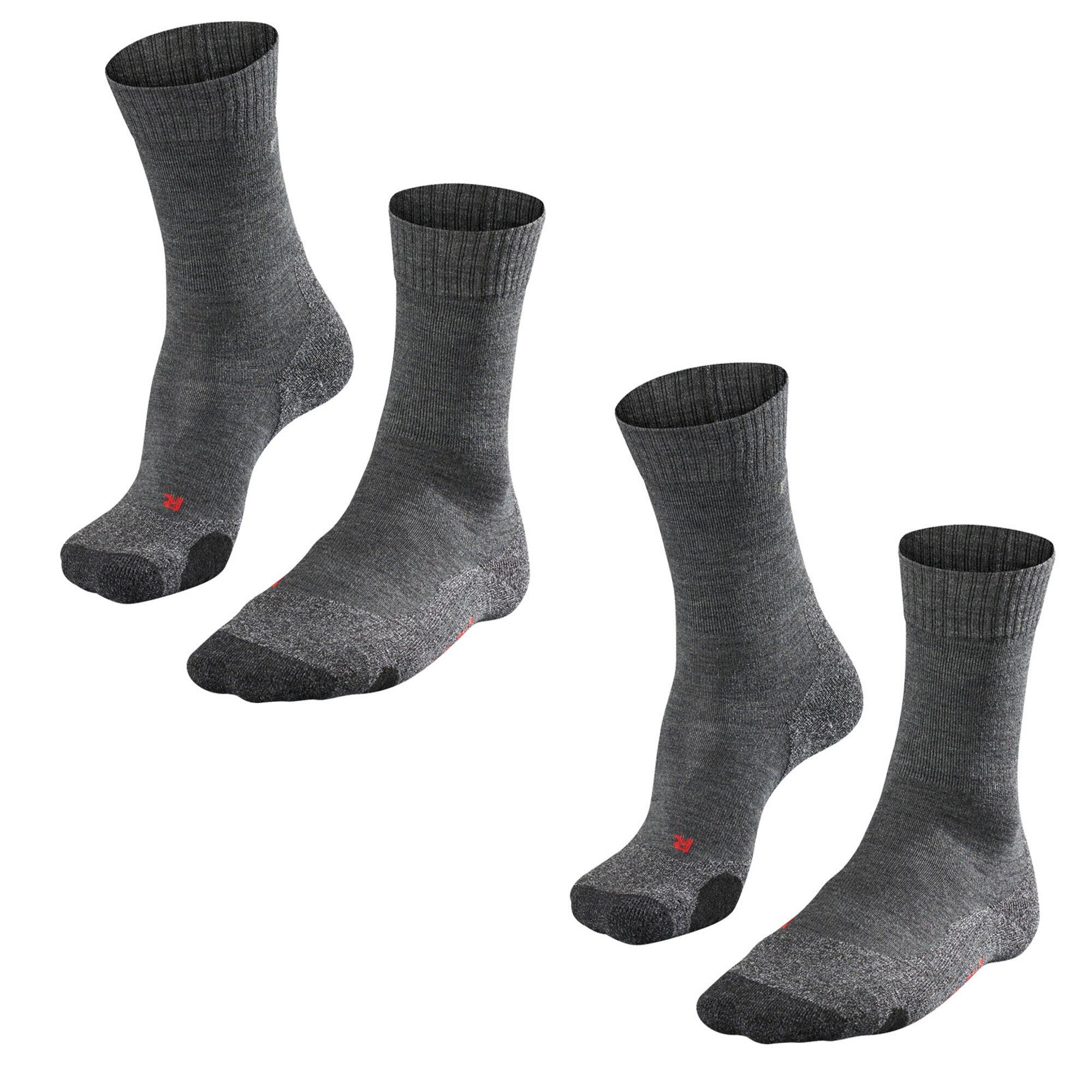 Socken Damen 2er Pack Bequem sitzend-FALKE TK2 Women 2/2