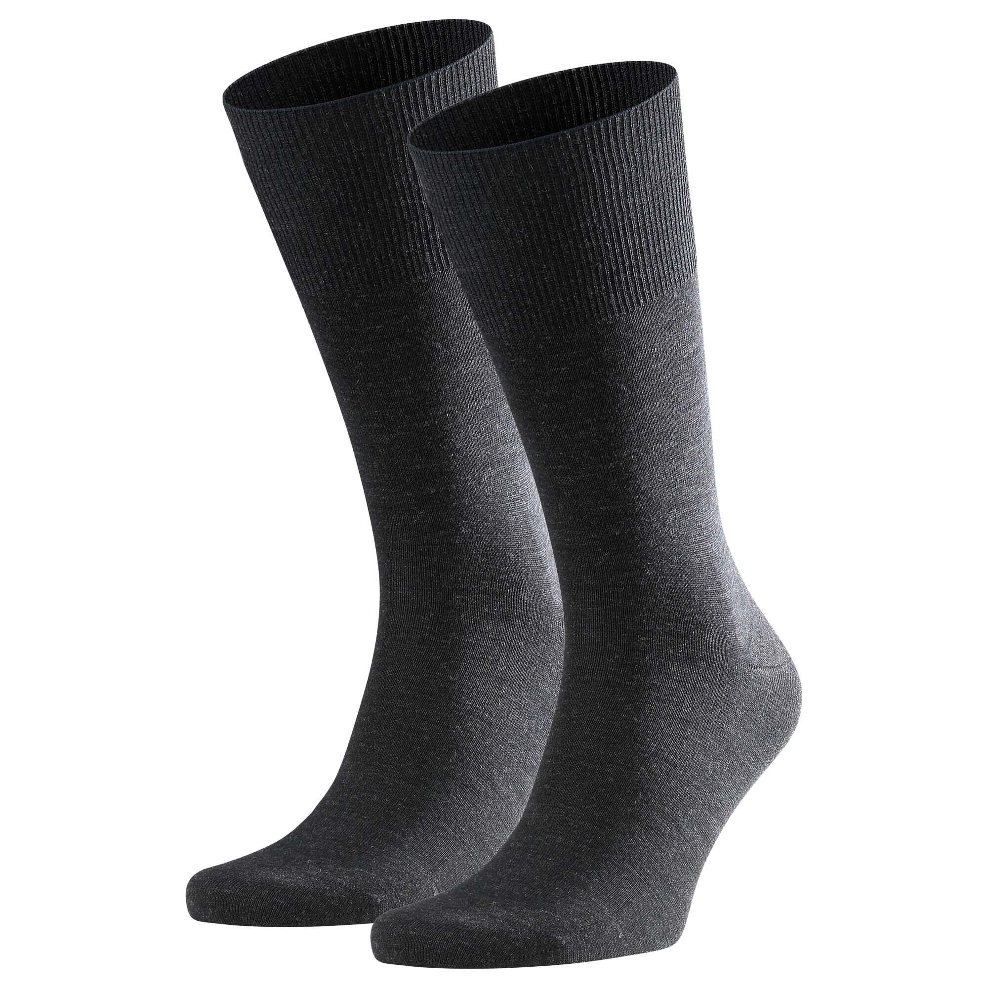 FALKE Socken Herren 2er Pack Bequem sitzend