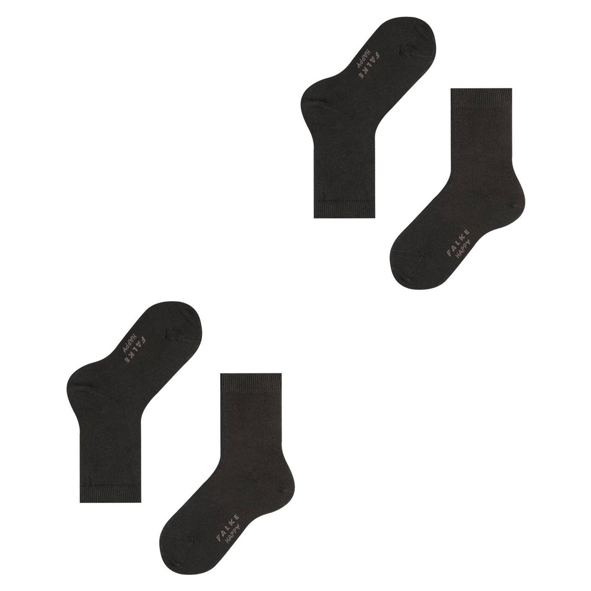 Socken Unisex 2er Pack-FALKE Happy 2P SO 4/6