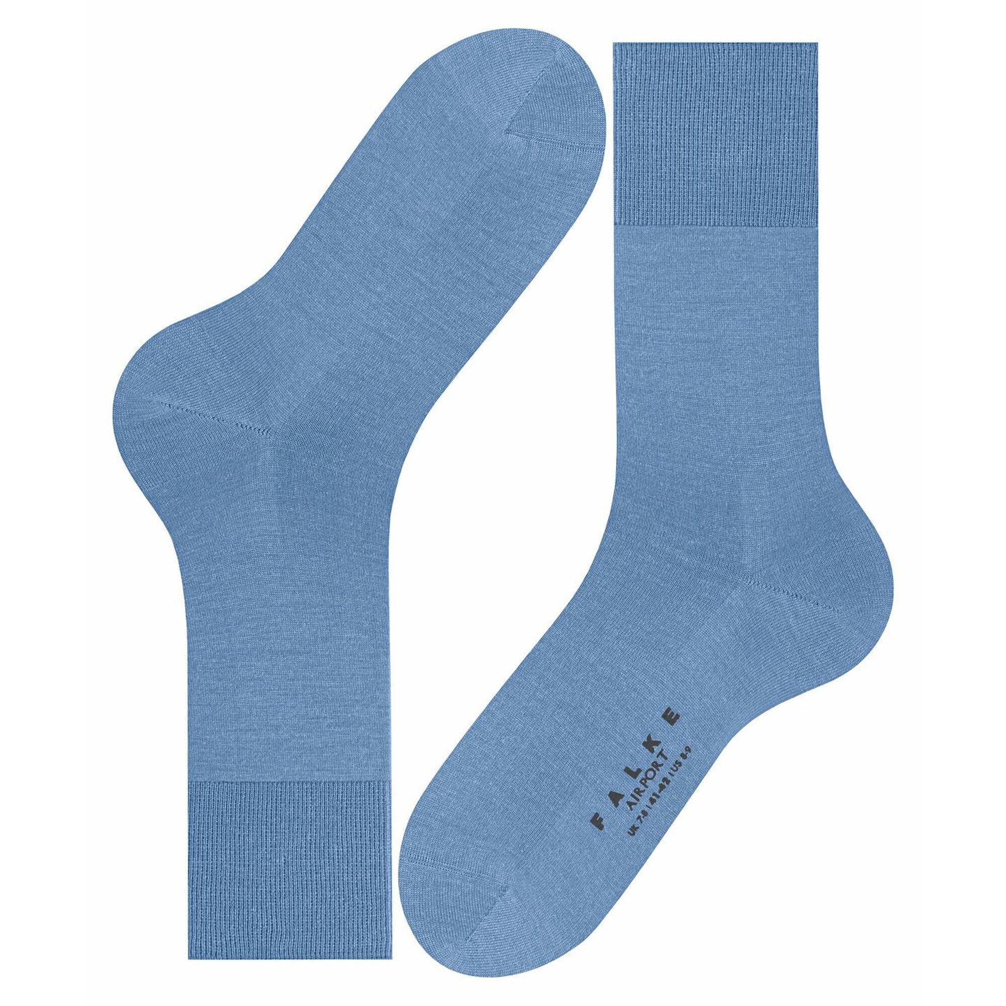 Airport herensokken – Cornflower blue – 45-46 3/5