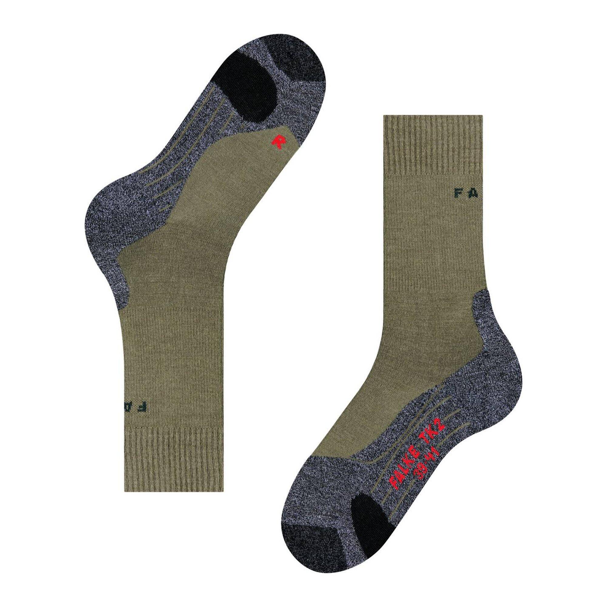 Calzini Uomini Confezione da 1 Vestibilità confortevole-FALKE TK2 SO 6/7