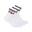 Șosete Quarter Unisex Fila 3 pachete albe dimensiune 39-42
