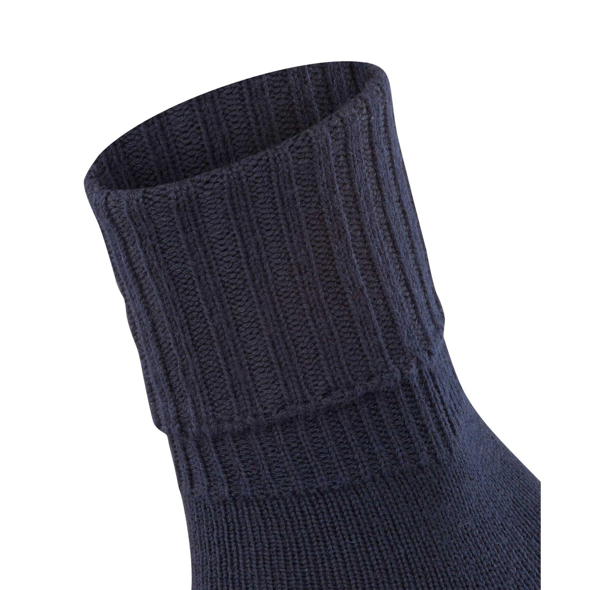 Dames sokken striggings met rib – Dark Navy – 35-38 4/4