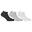 Șosete Unisex Fila - Pachet de 3 Alb/Gri/Negru 35-38