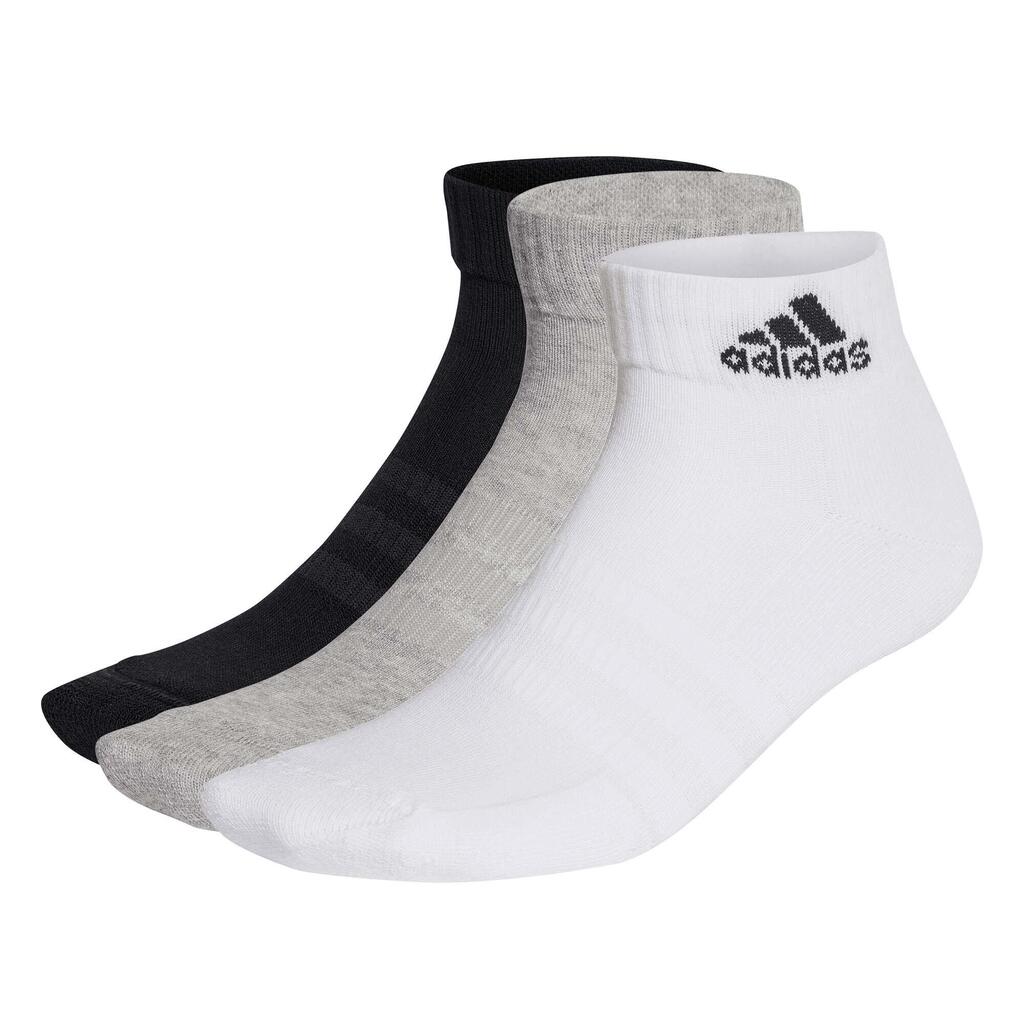 Socks Unisex Pack of 3-Cushioned Sportswear Ankle