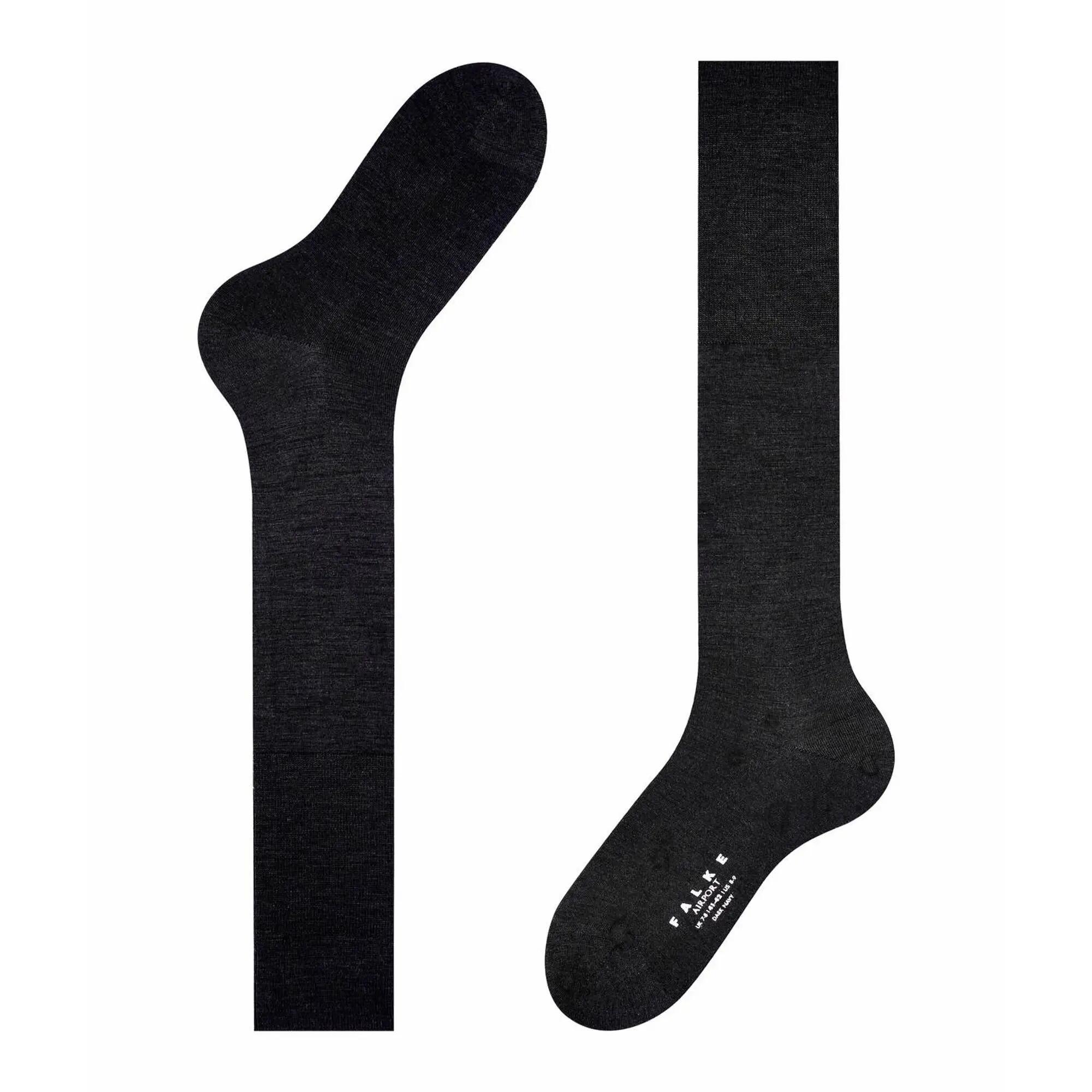 Calcetines Hombres Paquete de 1 Ajuste cómodo-FALKE Airport KH 3/11