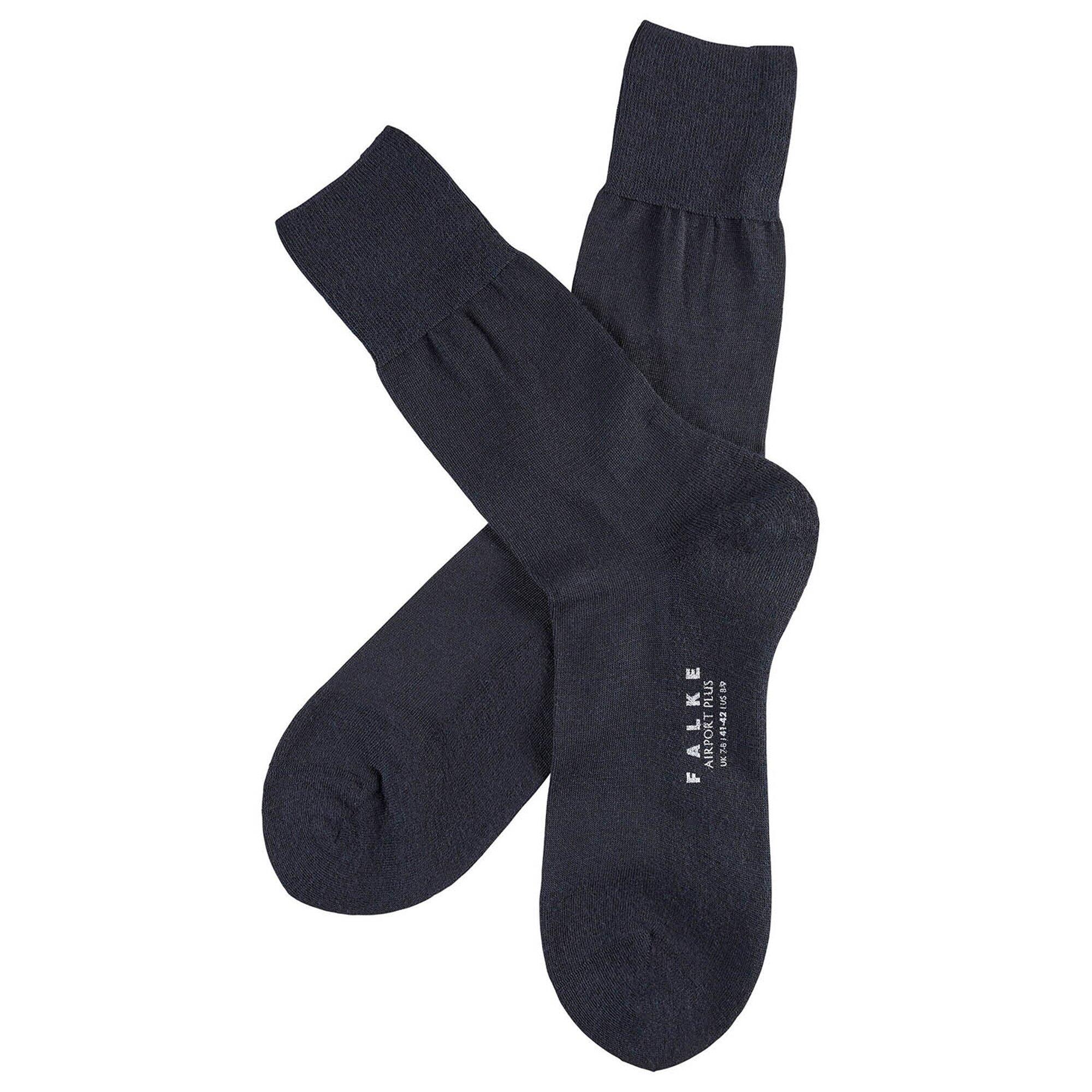 Airport herensokken met badstof zool – Dark Navy – 43-44 2/2