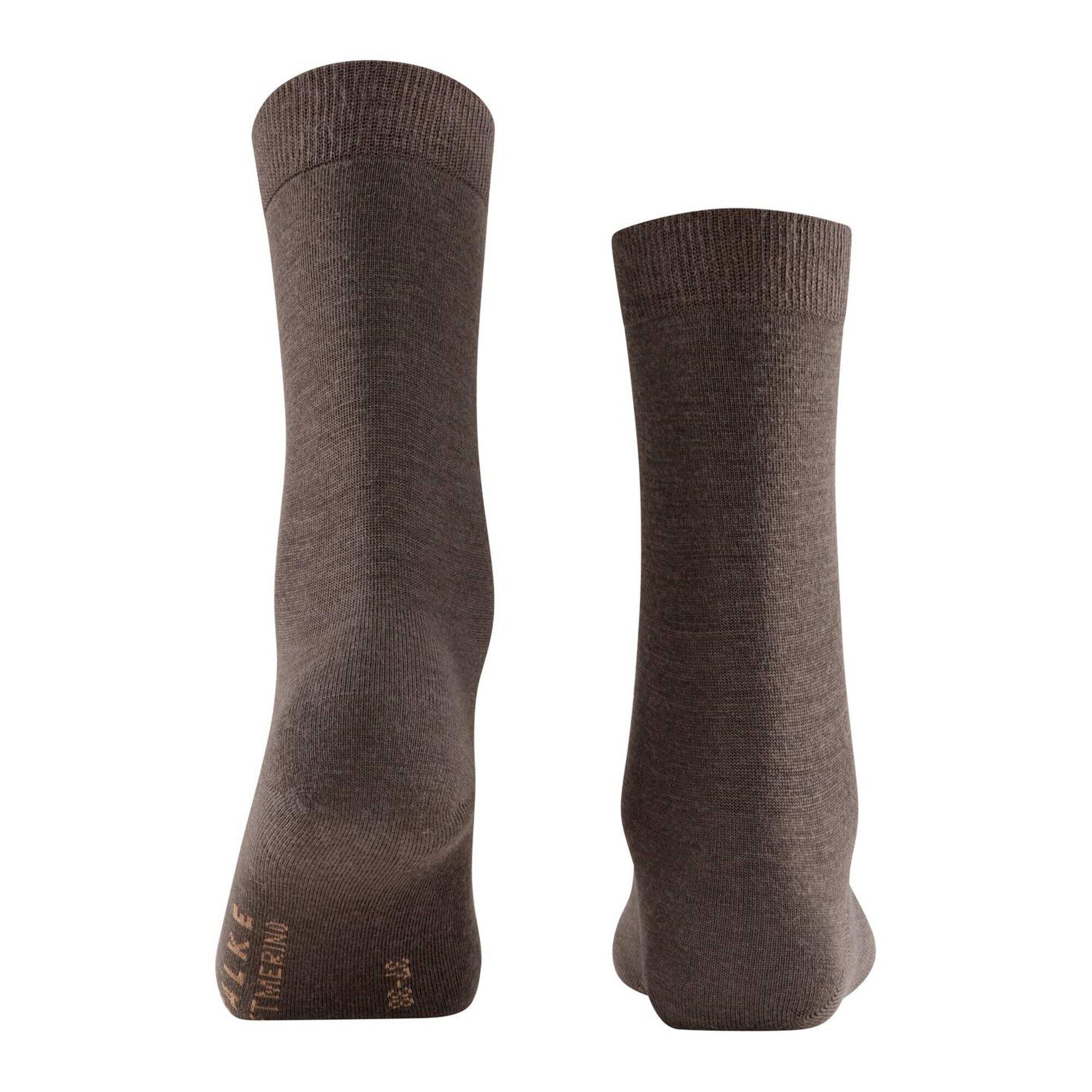 Softmerino damessokken – Brown – 37-38 3/5