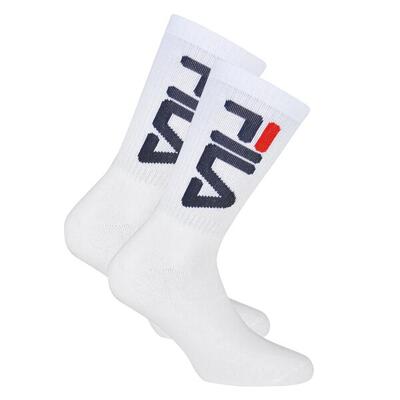 2-pack of white fila urban collection socks
