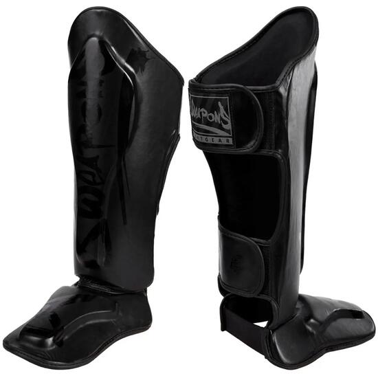 Schienbeinschoner - Unlimited black-matt L