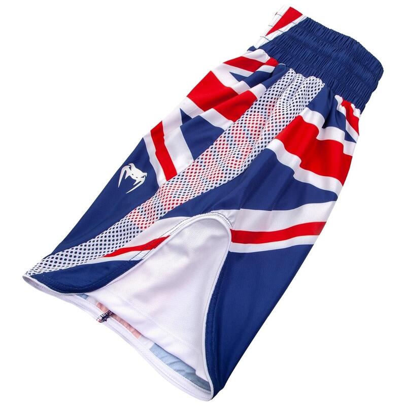 Venum Elite Boxing Shorts - UK - Blue/Red-White