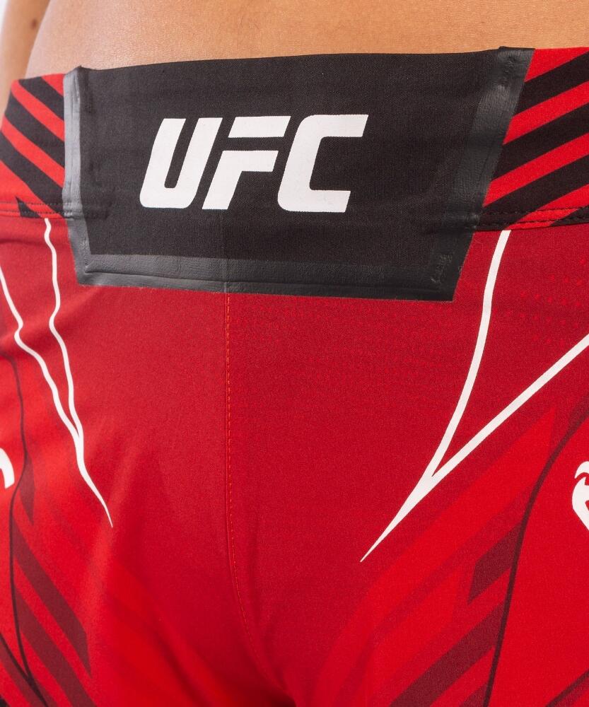 Short da combattimento UFC Venum Rosso mezza coscia 5/8