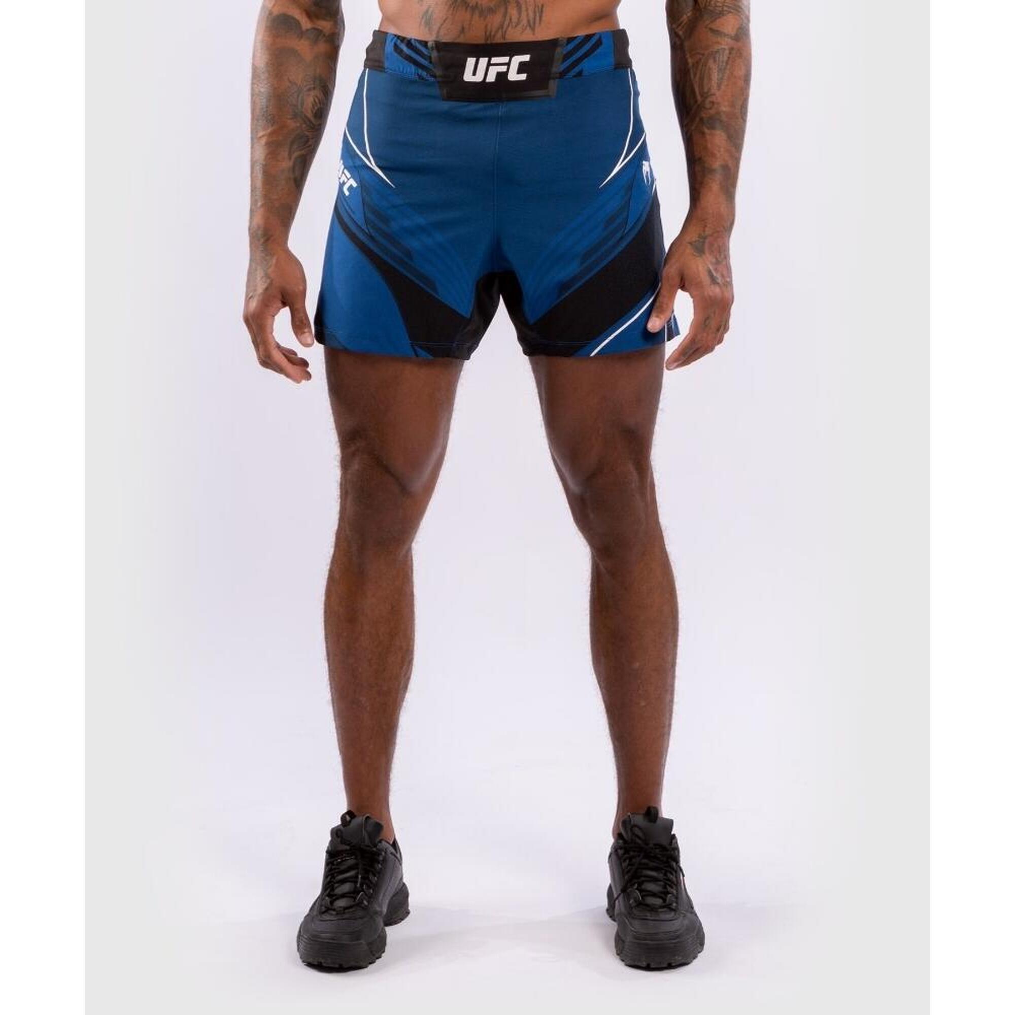 Venum UFC Spodenki MMA Authentic Fight Night Short Fit Niebieskie
