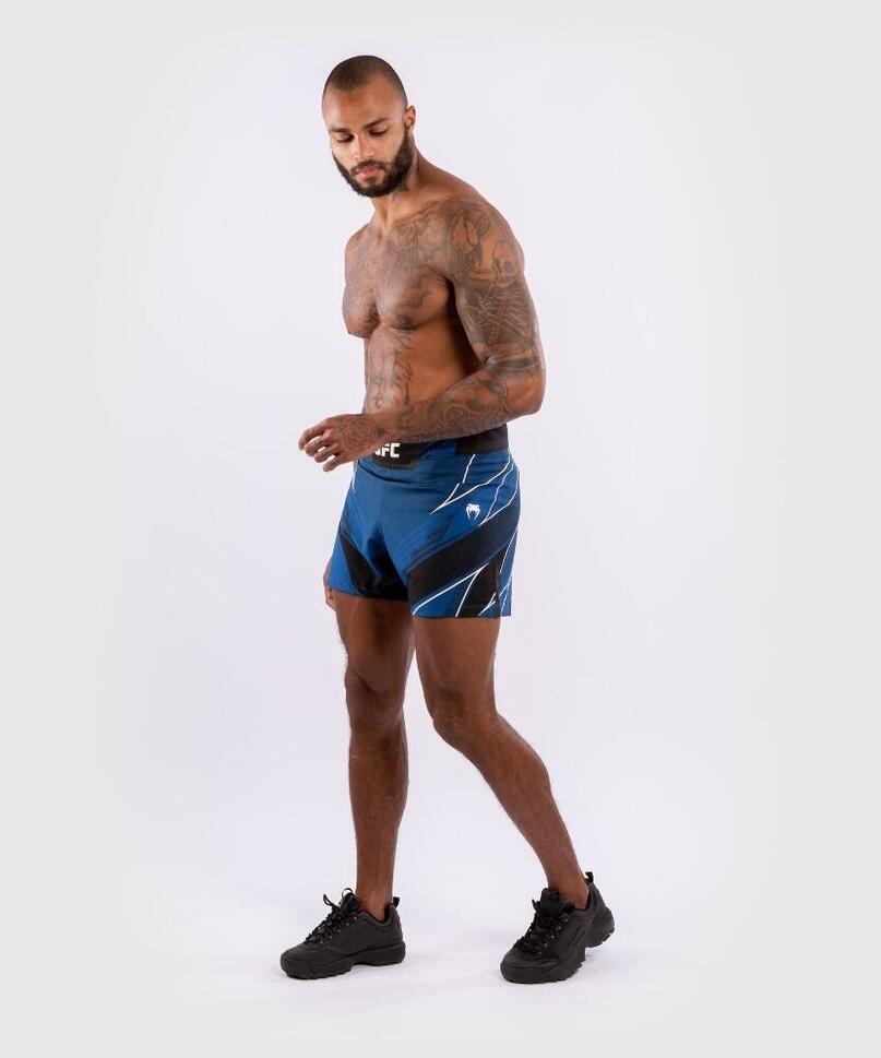 Venum UFC Spodenki MMA Authentic Fight Night Short Fit Niebieskie