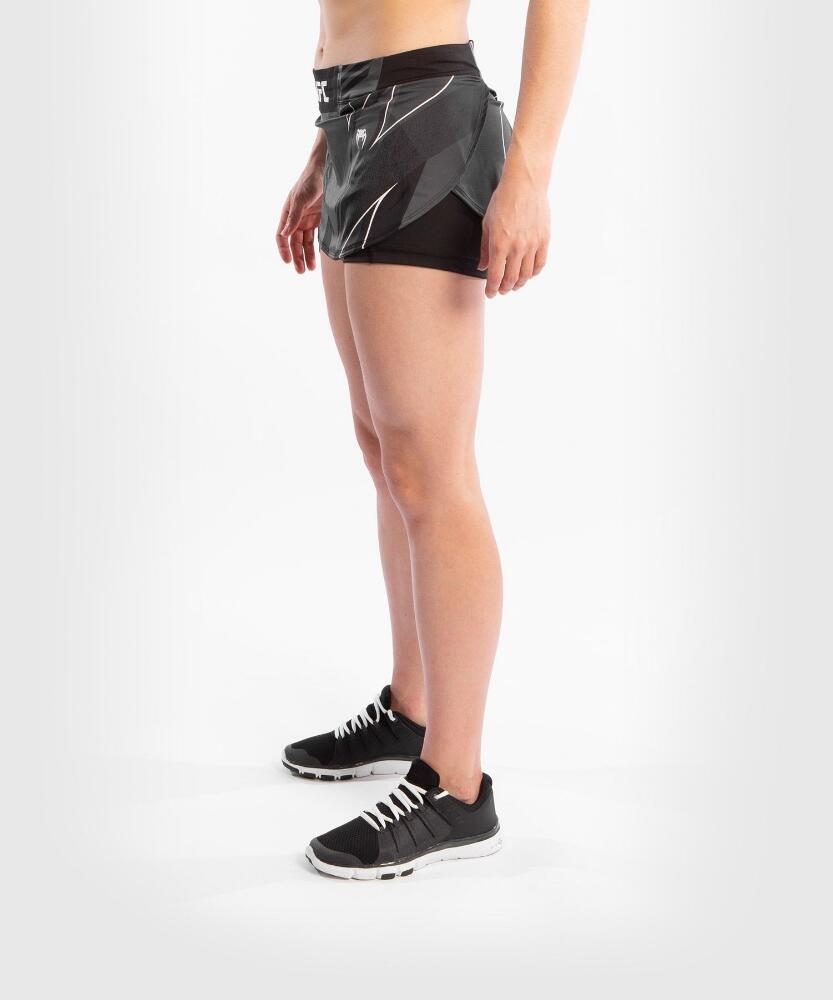 Gonna-Short UFC Venum Fight Night nera, pantaloncino a compressione 4/8