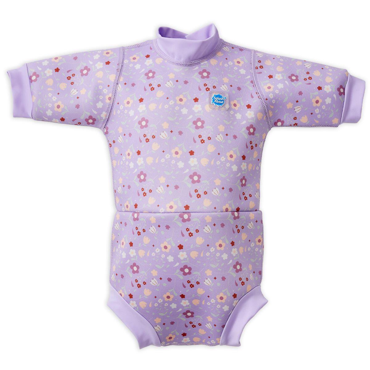 SPLASH ABOUT Splash About Happy Nappy Wetsuit, Lilac Spring