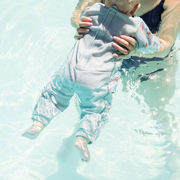 Splash About Warm in One Baby Wetsuit, Playful Otters 3/4