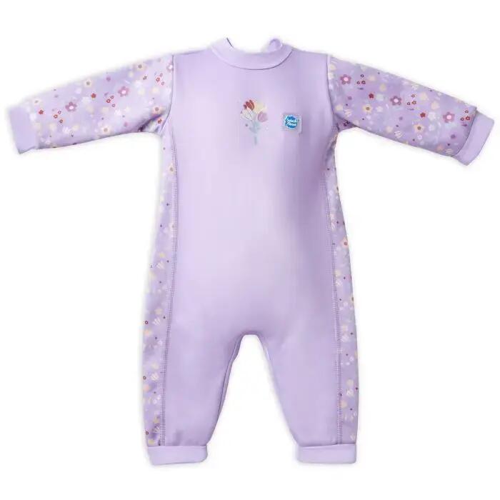 Splash About Warm in One Baby Wetsuit, Lilac Spring