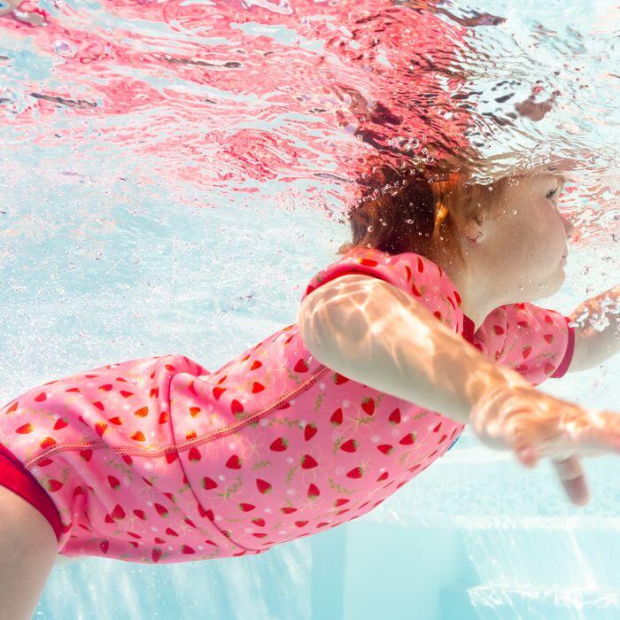 Splash About Happy Nappy Wetsuit, Strawberry Field 5/5