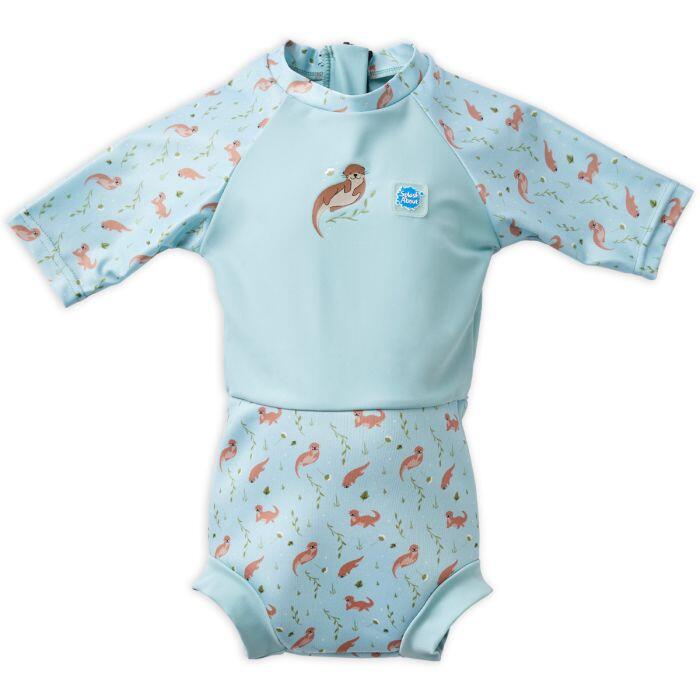 SPLASH ABOUT Splash About Happy Nappy Sunsuit, Playful Otters
