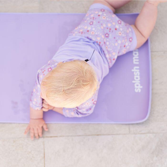 Splash About Happy Nappy Sunsuit, Lilac Spring 5/5