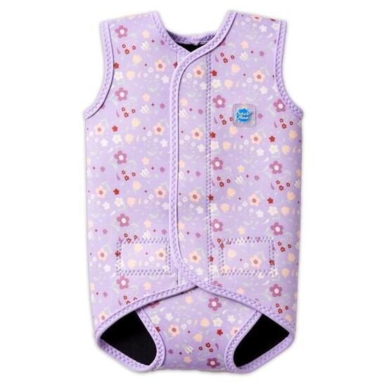 Pianka do pływania dziecięca Splash About Baby Wrap 2 mm lilac spring
