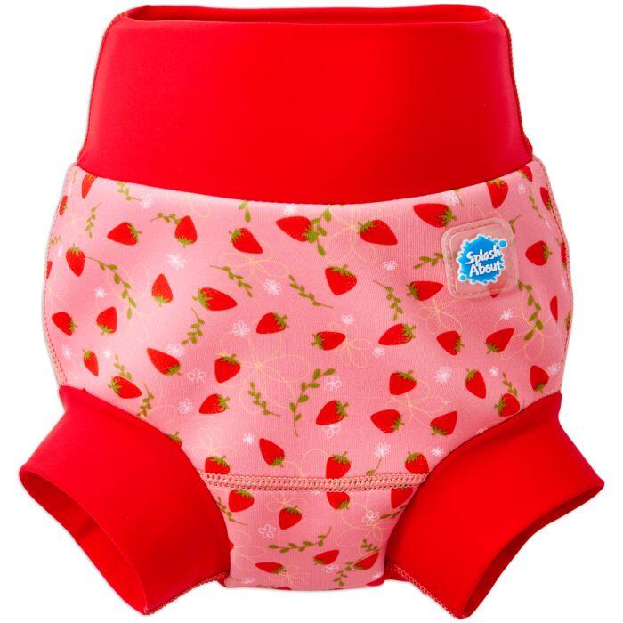 SPLASH ABOUT Splash About Happy Nappy Reusable Swim Nappy, Strawberry Field