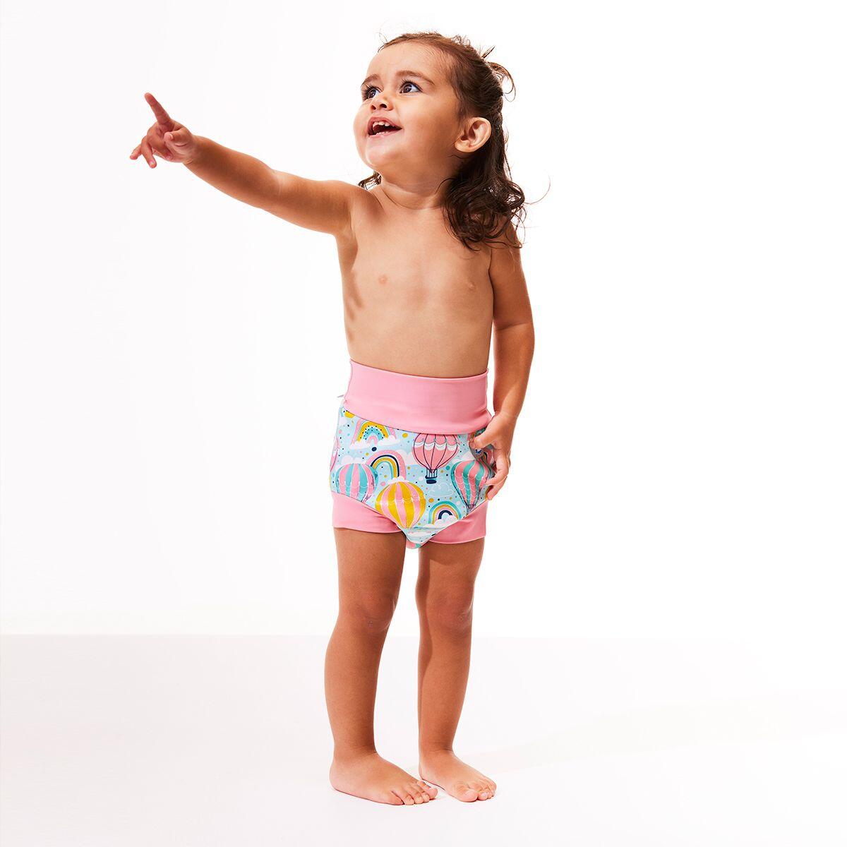 Splash About Happy Nappy Duo Reusable Swim Nappy, Up & Away 4/5