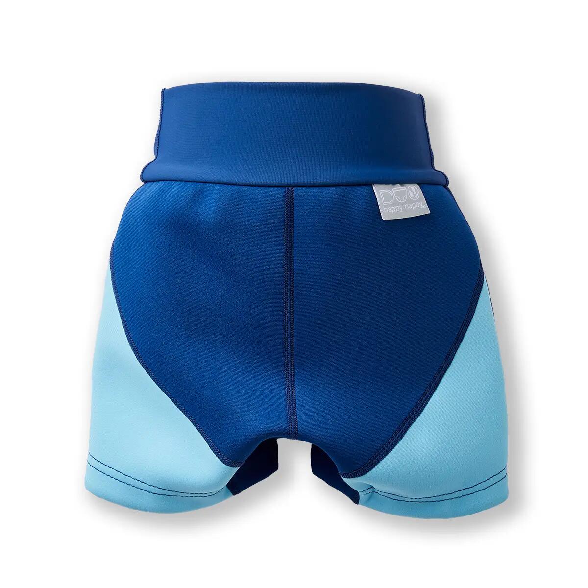 Splash About Splash Jammer Duo Leak Proof Swim Shorts, Blue/Navy 2/6