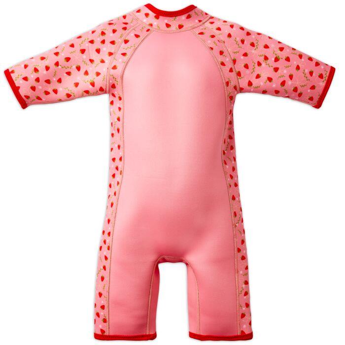 Splash About Kids Shorty Wetsuit, Strawberry Field 2/5