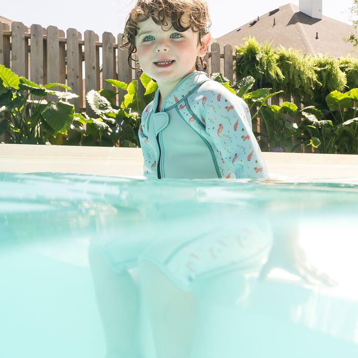 Splash About Kids Shorty Wetsuit, Playful Otters 5/5