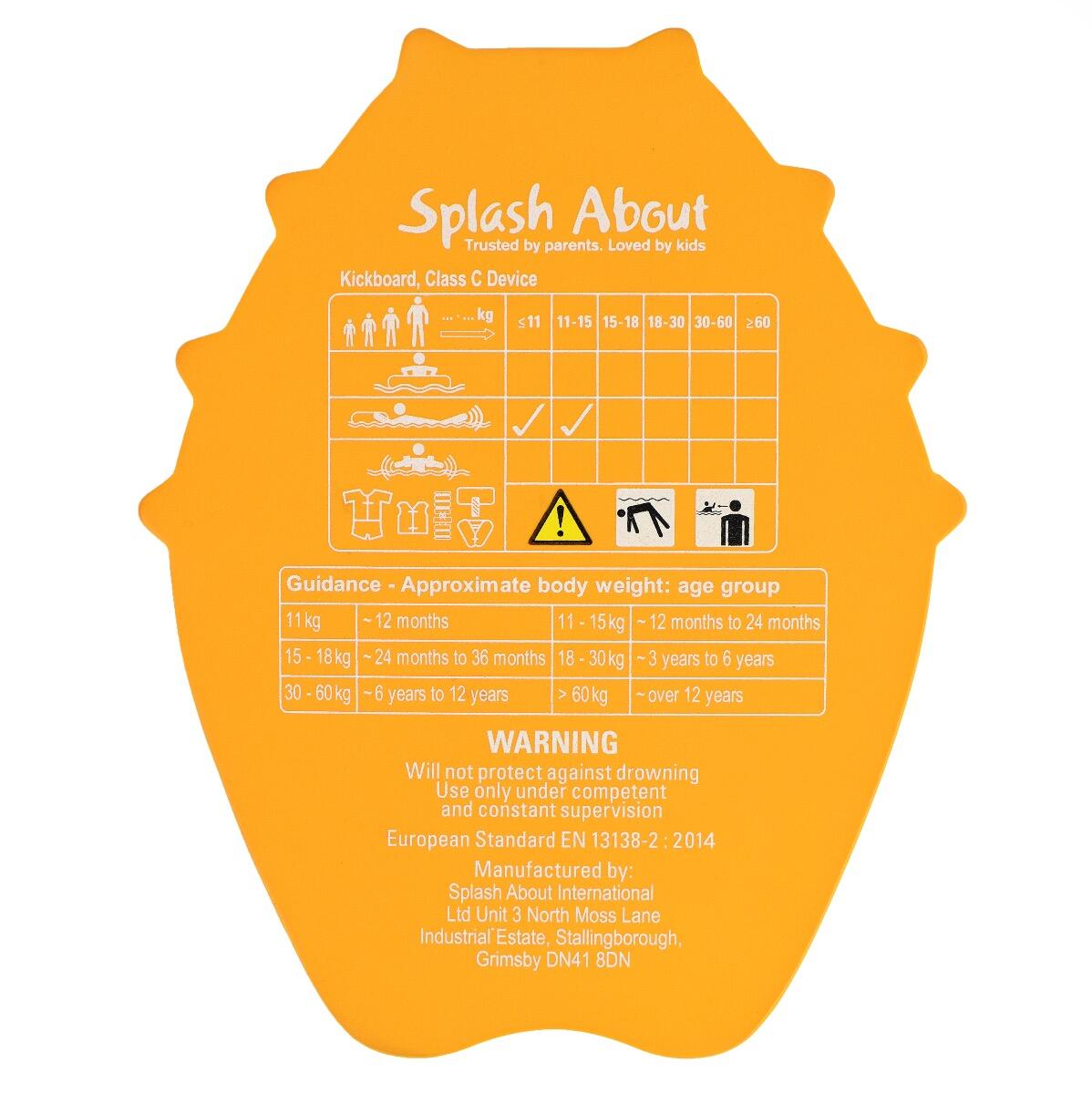 Splash About Toddler Kickboard 2/6