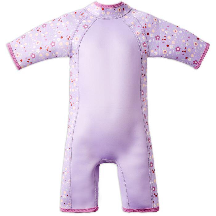 Splash About Kids Shorty Wetsuit, Lilac Spring 2/5