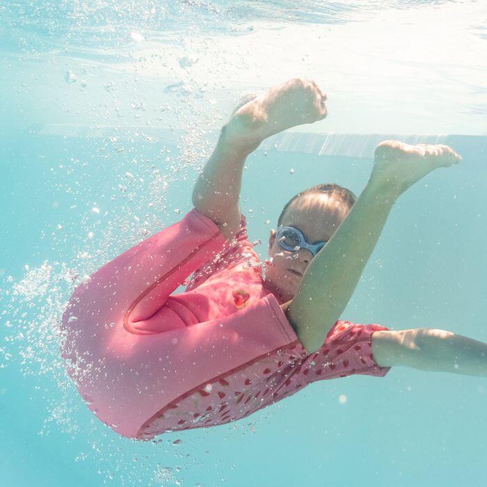 Splash About Kids UV Sun and Sea Wetsuit, Strawberry Field 3/5