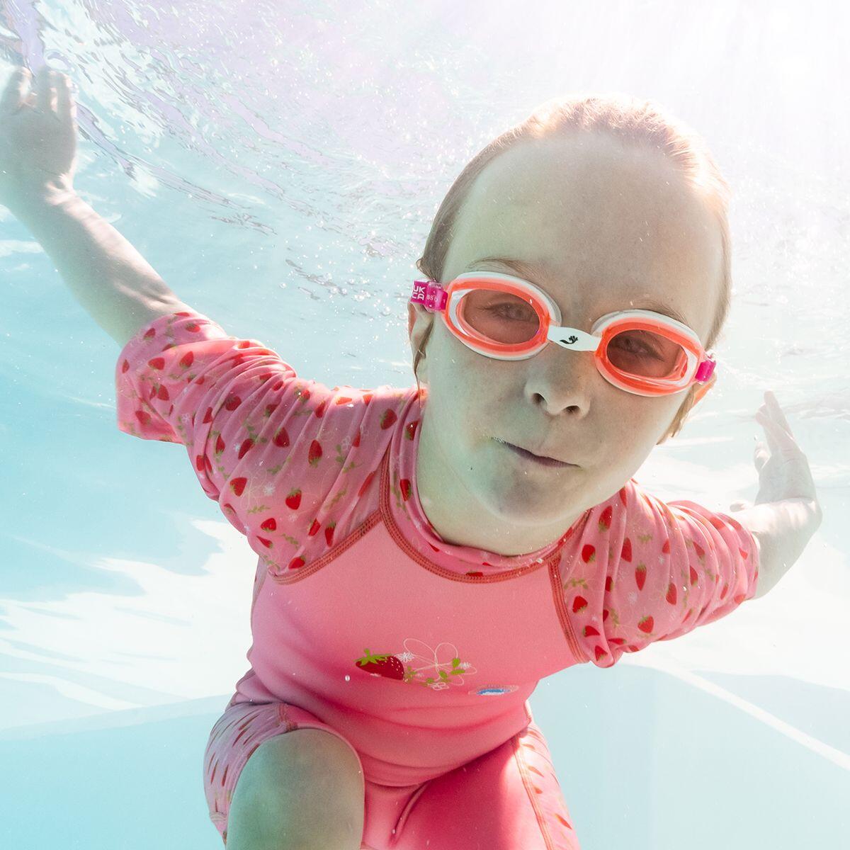 Splash About Kids UV Sun and Sea Wetsuit, Strawberry Field 4/5