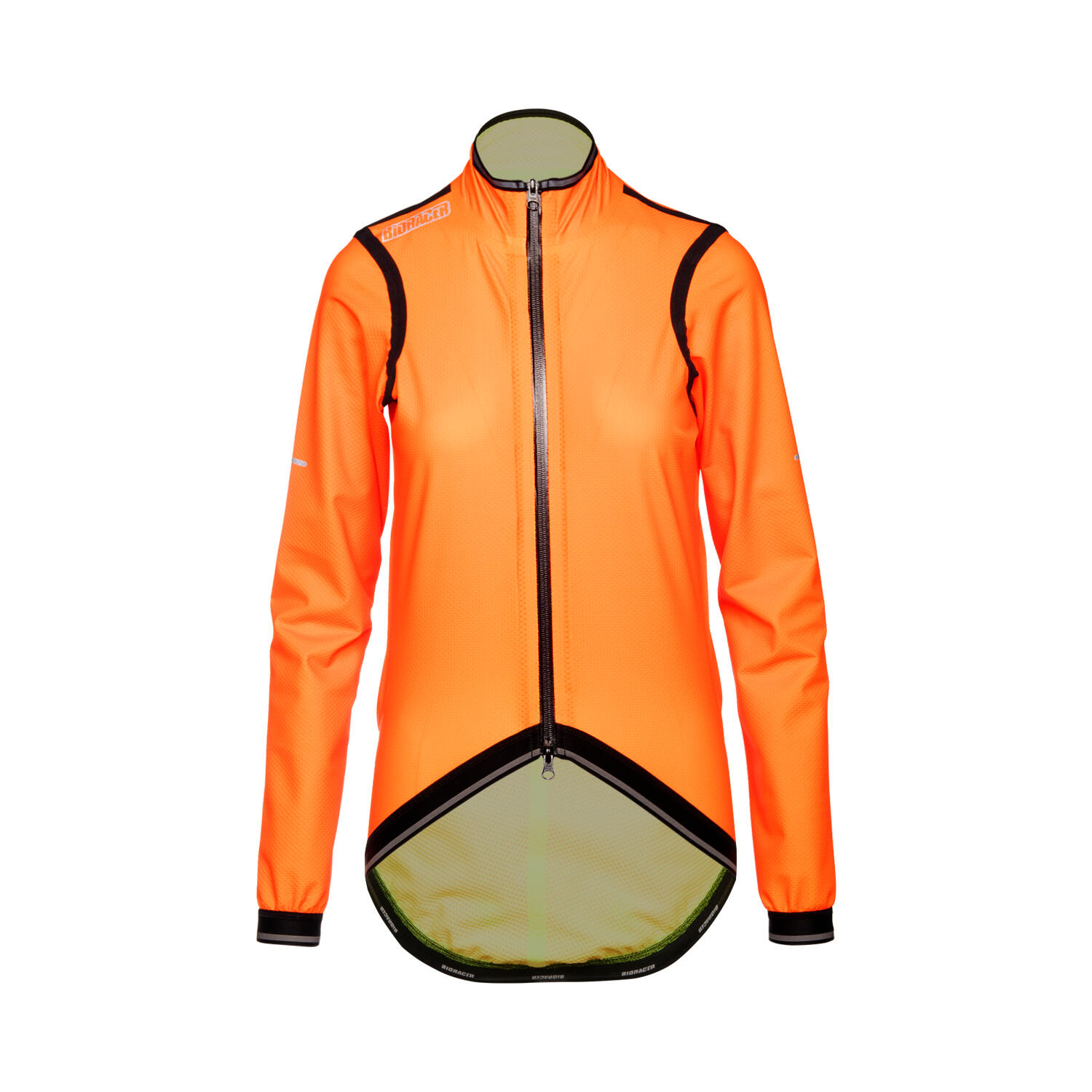 BIORACER Radjacke für Damen - Orange - Kaaiman