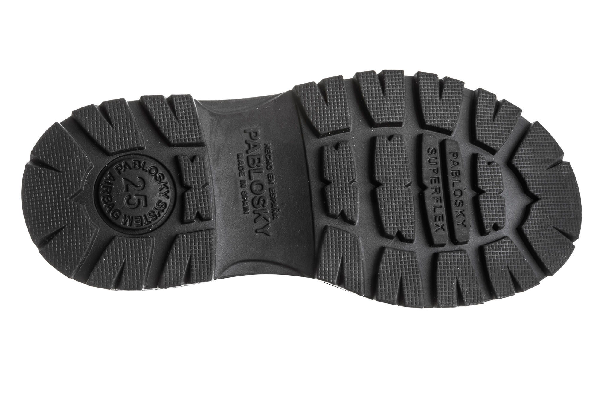 Botas de Niña Pablosky de microfibra textil con Cordones y cremallera 3/7