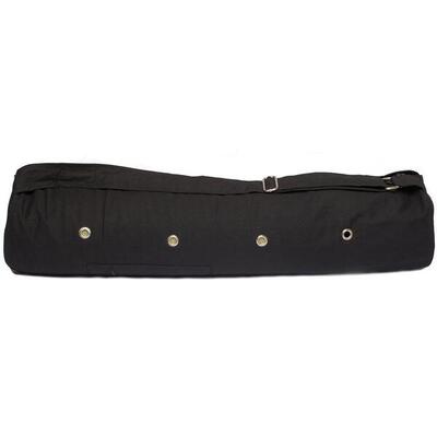 Lotus yogatas katoen eco extra breed zwart
