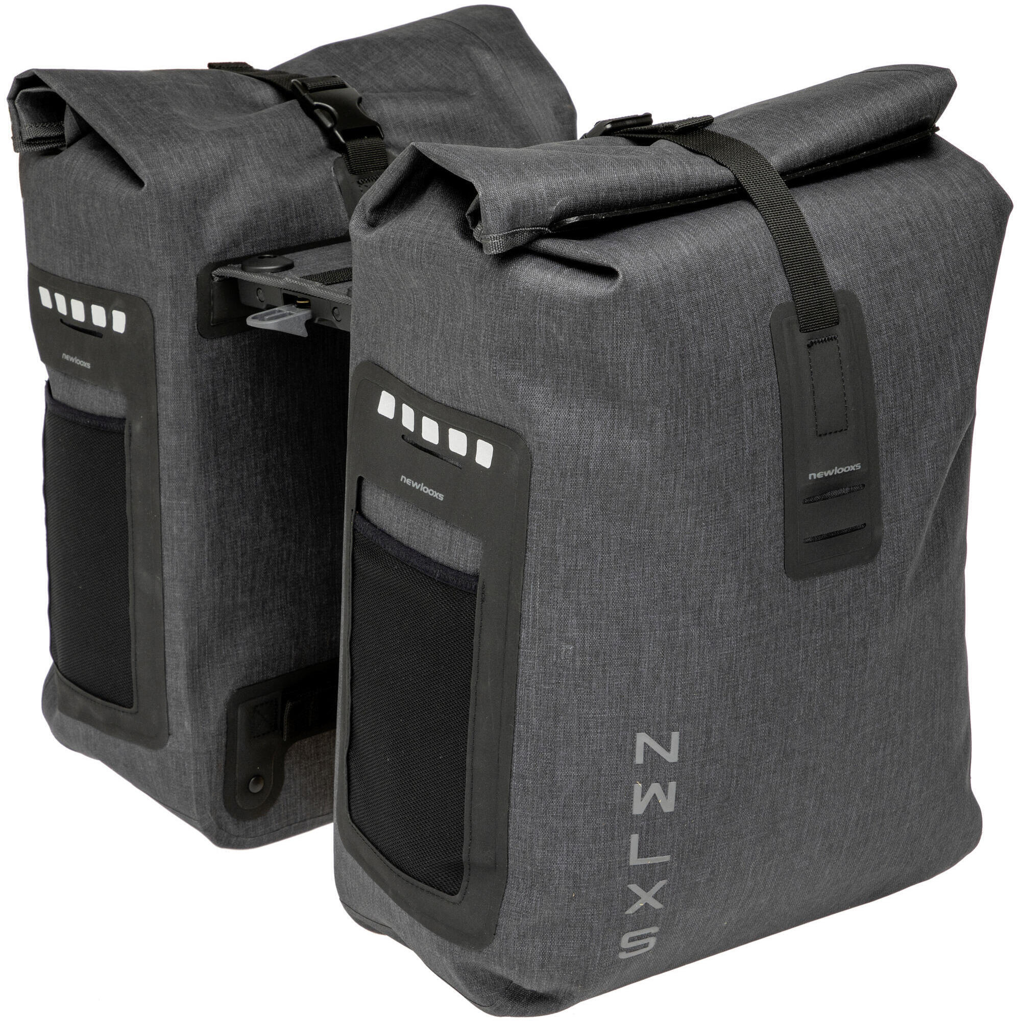 New Looxs Double varo waterproof bike bag grey