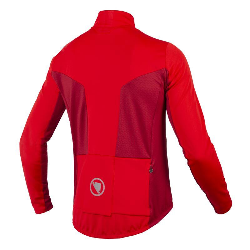 Maillot Manga Larga FS260 Pro Roubaix Jersey Rojo Endura 2/4