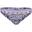 Slip de baie FUNDANGO Hogg Bottom, Alb/Negru, Femei