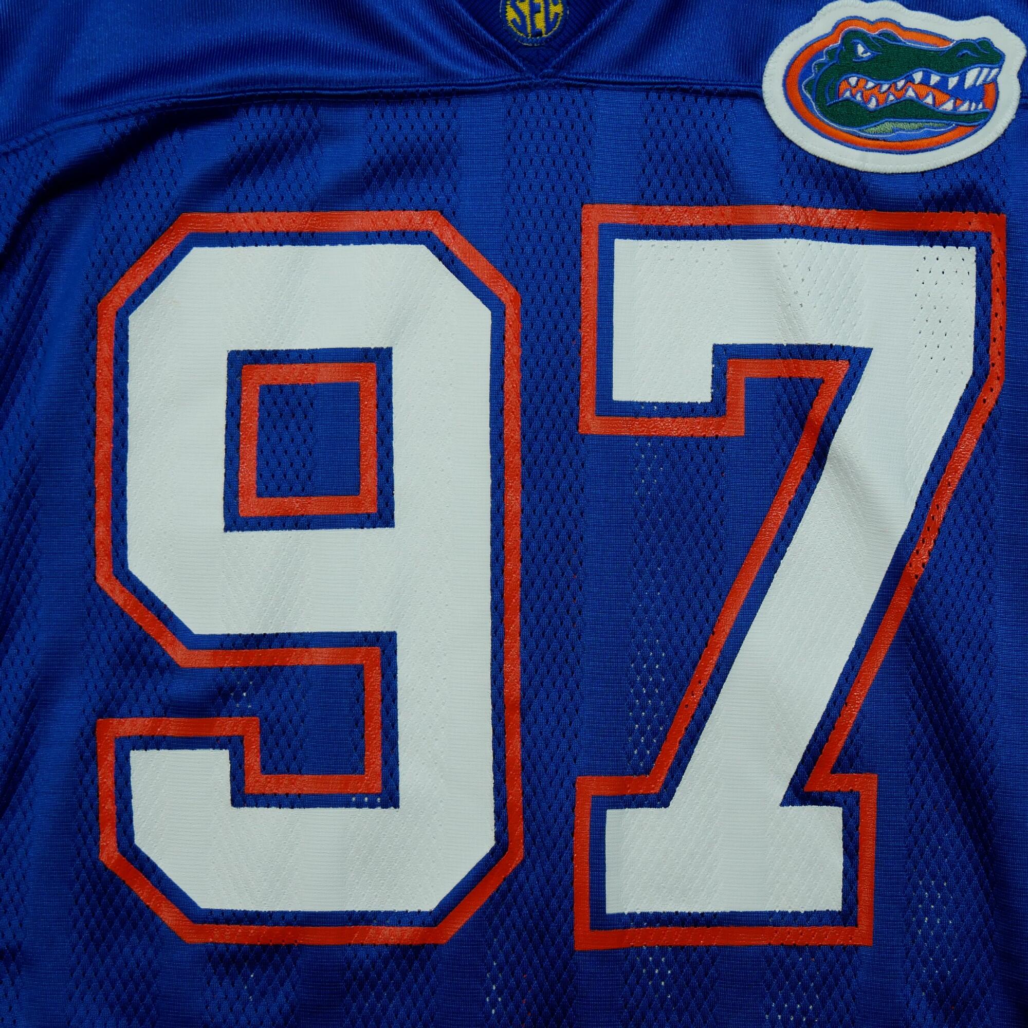 Segunda Vida - Camisola masculina Starter NCAA Florida Gators - Em bom estado 4/7