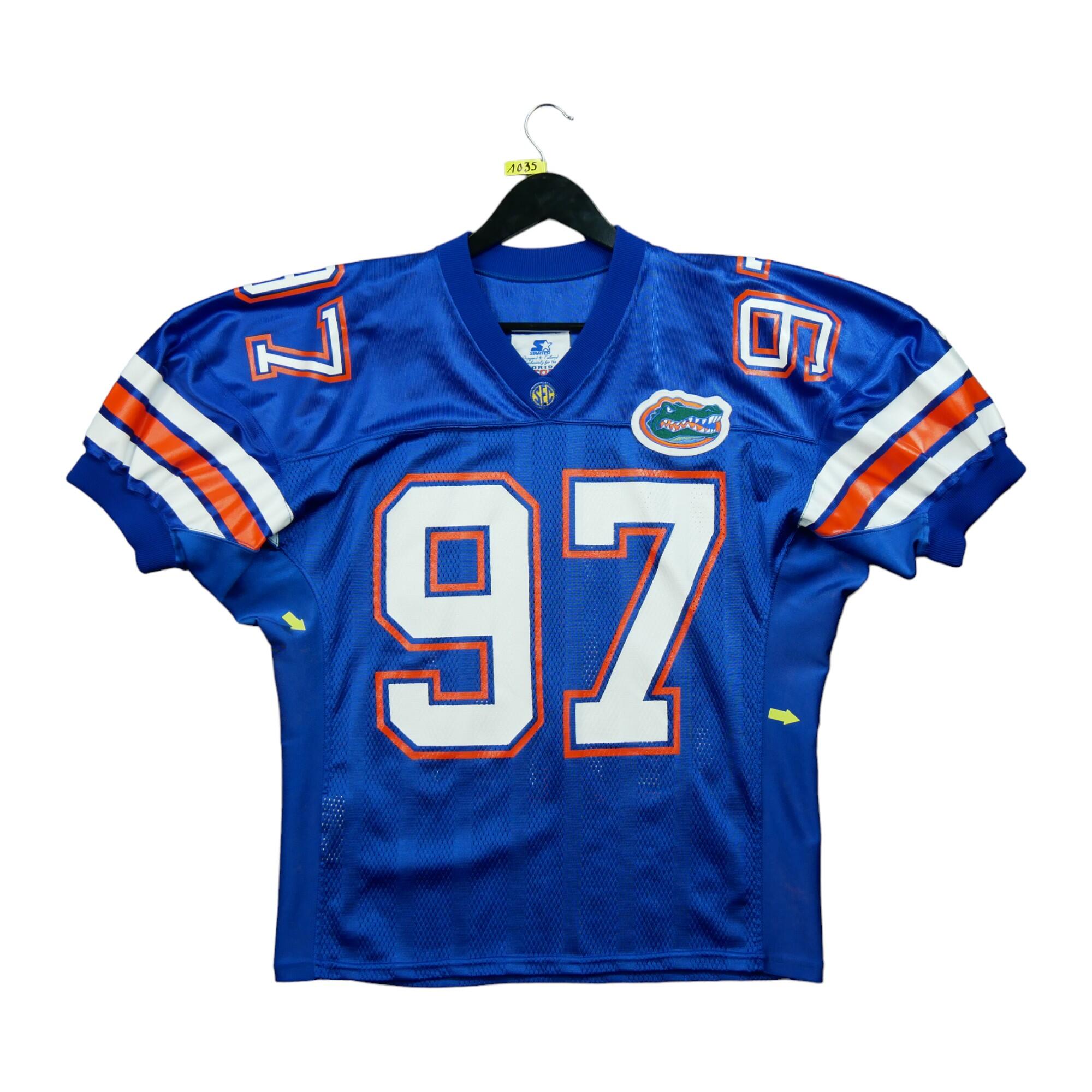 Segunda Vida - Camisola masculina Starter NCAA Florida Gators - Em bom estado 3/7