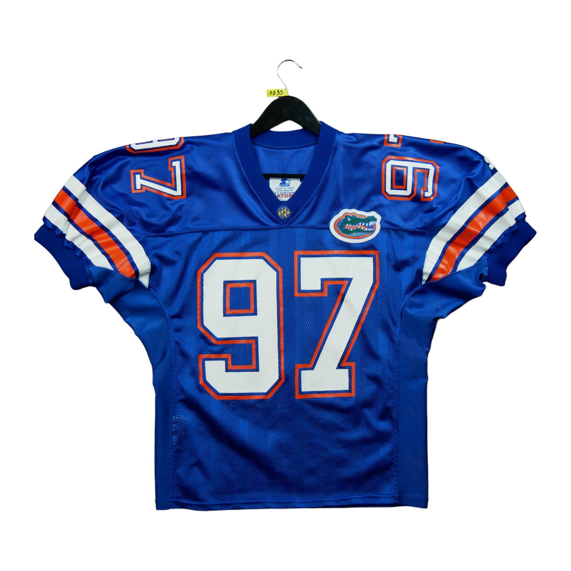 STARTER Seconda Mano - Starter 1997 Maglia da gioco Florida Gators NCAA - Stato buono