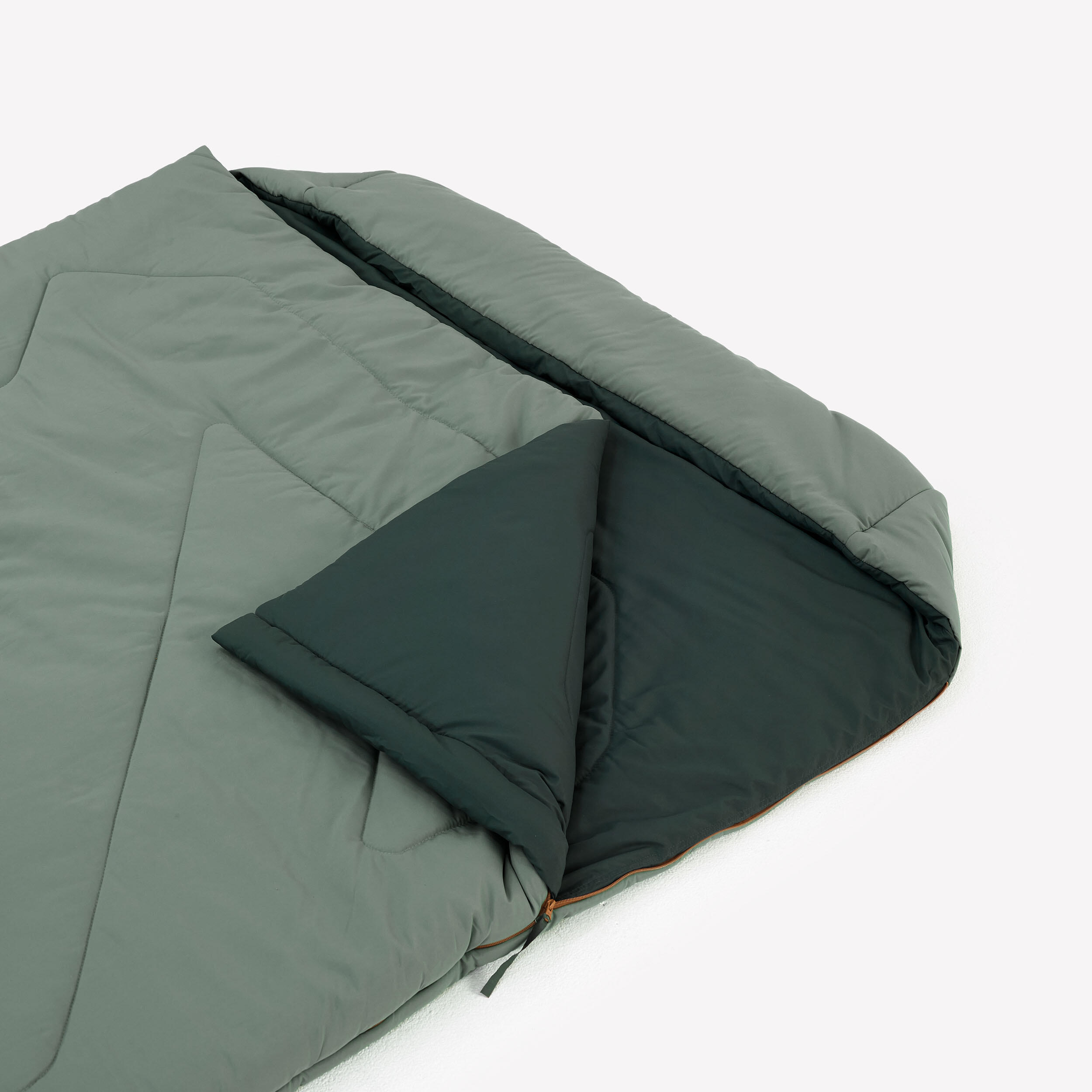 Seconde vie Sac de couchage de camping 0°C, 2 personnes 2/5